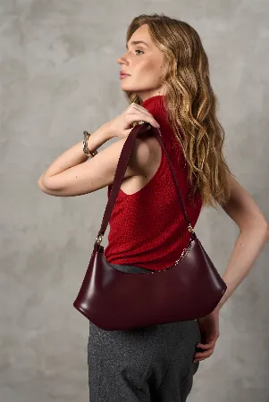FLOW BAG BURGUNDY
